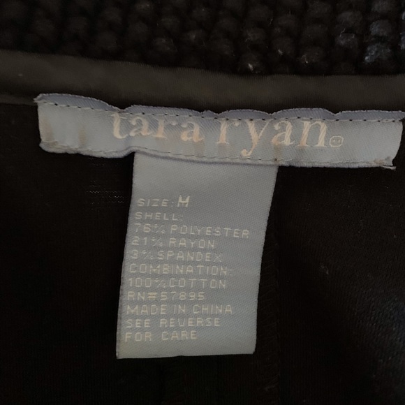 Vintage Short Pleated Black Jacket - Picture 6 of 9